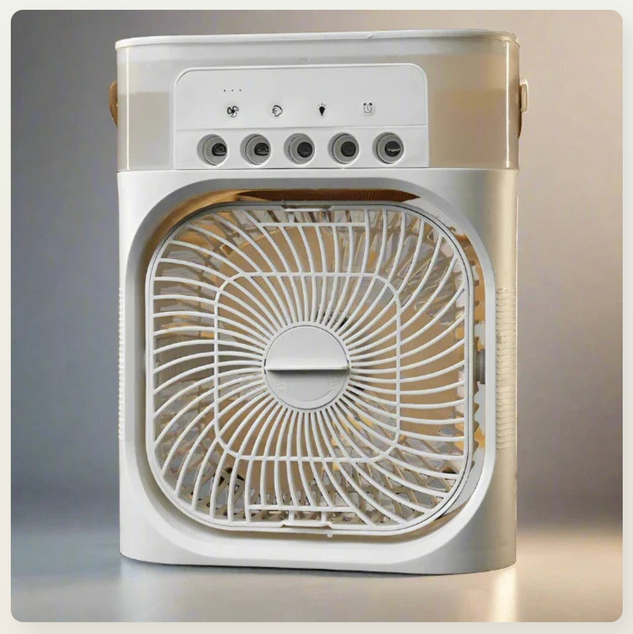 BRIZAR® -Ventilator Portabil cu Pulverizare de Apă și Umidificator | 3 în 1