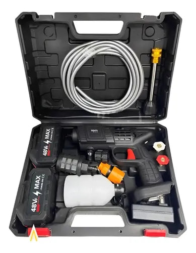 Waterjet Pro™ — Kit complet Hidrolavator portabil care elimină murdăria în câteva secunde, fără cabluri sau curent electric + 2 BATERII GRATUITE