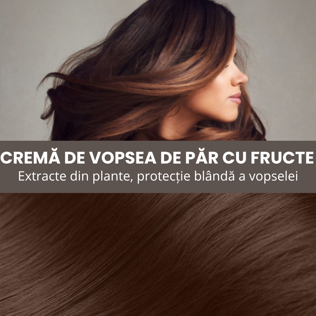 FRUCTATĂ®- CREMĂ DE VOPSEA DE PĂR CU FRUCTE