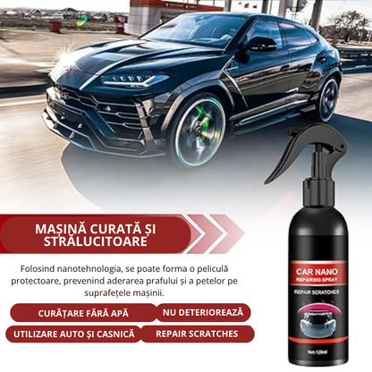 Spray NANO® Reparare Zgârieturi – 120ml Ofertă specială: 2 sau 3 bucăți la preț redus!