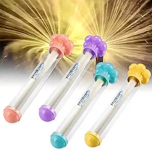 VERSELIE® - Set de 2 Pistoale cu Apă cu Efect de Artificii, 30 Bar de Presiune, Multicolorr