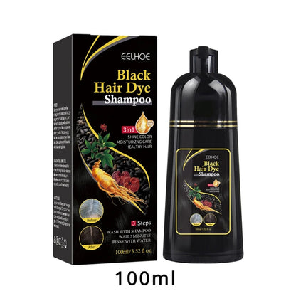 Shampoo for gray hair 100ml BLACK