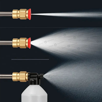 Waterjet Pro™ — Kit complet Hidrolavator portabil care elimină murdăria în câteva secunde, fără cabluri sau curent electric + 2 BATERII GRATUITE
